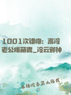 1001次错吻：高冷老公暖萌妻