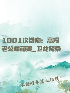 1001次错吻：高冷老公暖萌妻
