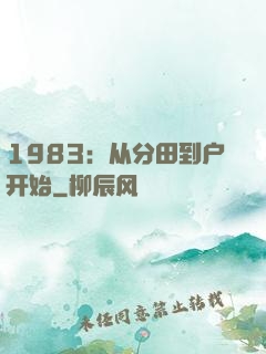 1983：从分田到户开始
