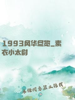 1993风华尽览