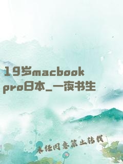 19岁macbookpro日本