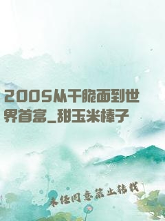 2005从干脆面到世界首富