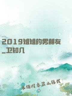 2019姐姐的男朋友