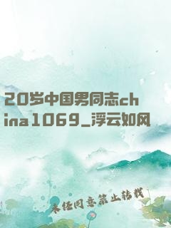 20岁中国男同志china1069
