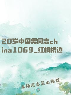 20岁中国男同志china1069