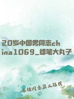 20岁中国男同志china1069