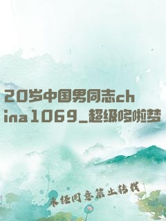 20岁中国男同志china1069