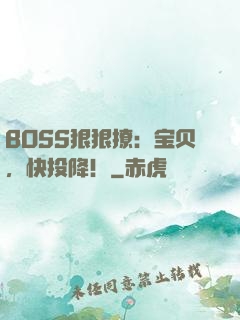 BOSS狠狠撩：宝贝，快投降！