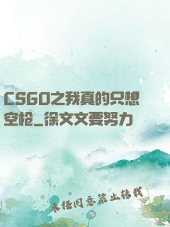 CSGO之我真的只想空枪