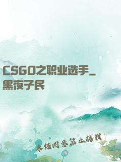 CSGO之职业选手