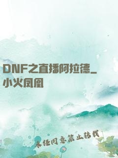 DNF之直播阿拉德