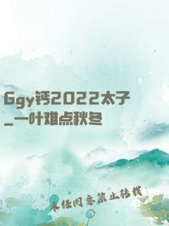 Ggy钙2022太子