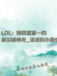 LOL：我联盟第一的身份被曝光