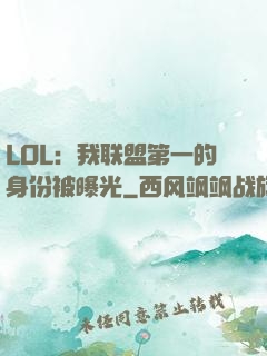 LOL：我联盟第一的身份被曝光