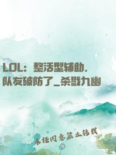 LOL：整活型辅助，队友破防了