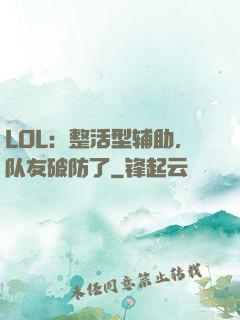 LOL：整活型辅助，队友破防了