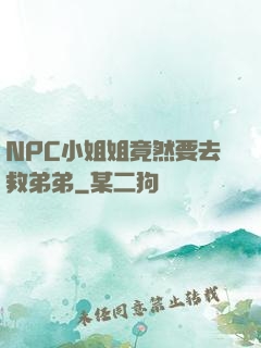 NPC小姐姐竟然要去救弟弟