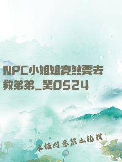 NPC小姐姐竟然要去救弟弟