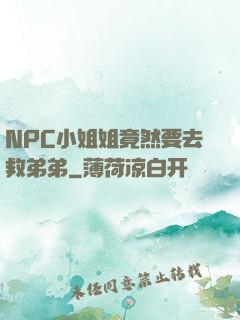 NPC小姐姐竟然要去救弟弟