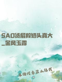 SAO货屁股奶头真大