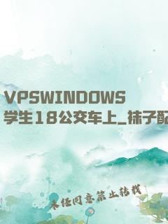 VPSWINDOWS学生18公交车上