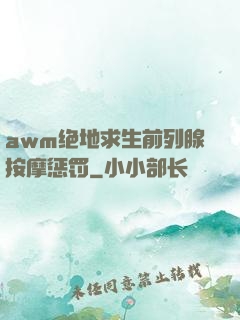 awm绝地求生前列腺按摩惩罚
