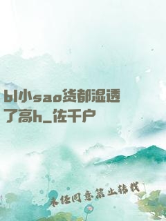 bl小sao货都湿透了高h