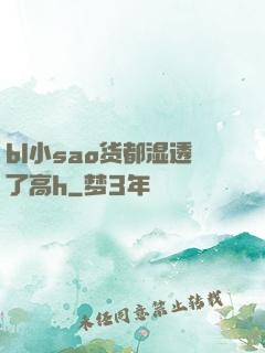 bl小sao货都湿透了高h