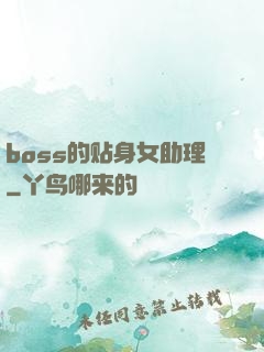 boss的贴身女助理