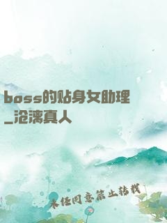 boss的贴身女助理