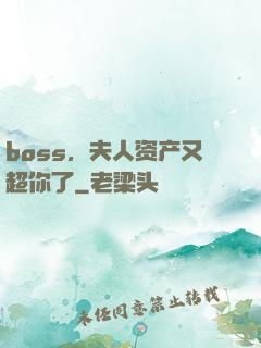 boss，夫人资产又超你了