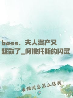 boss，夫人资产又超你了