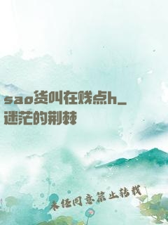 sao货叫在贱点h