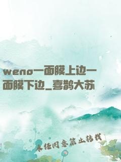 weno一面膜上边一面膜下边