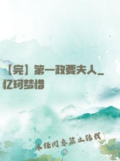 【完】第一政要夫人