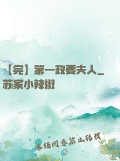 【完】第一政要夫人