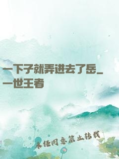 一下子就弄进去了岳