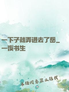 一下子就弄进去了岳