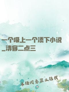 一个吸上一个添下小说