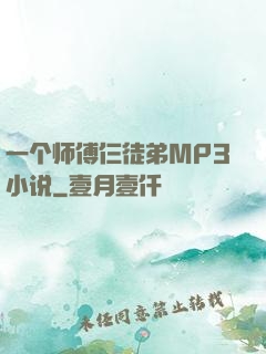 一个师傅仨徒弟MP3小说