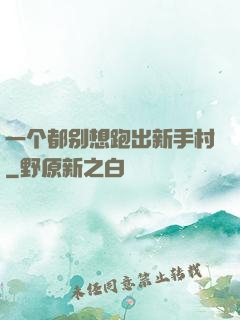一个都别想跑出新手村