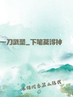 一刀武圣