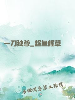 一刀独尊