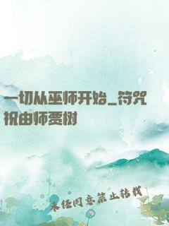 一切从巫师开始
