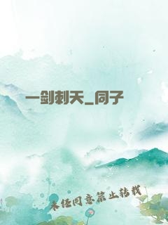 一剑刺天