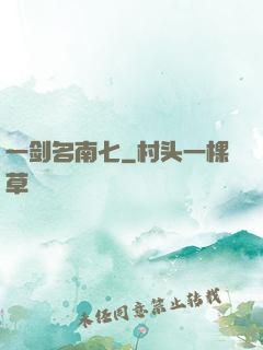 一剑名南七