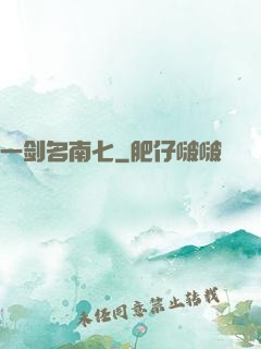 一剑名南七
