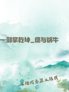 一剑掌乾坤