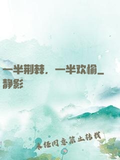 一半荆棘，一半欢愉