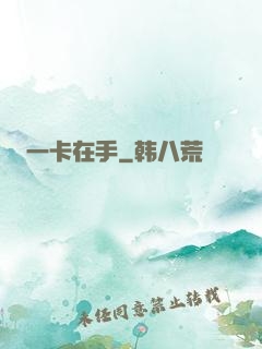 一卡在手